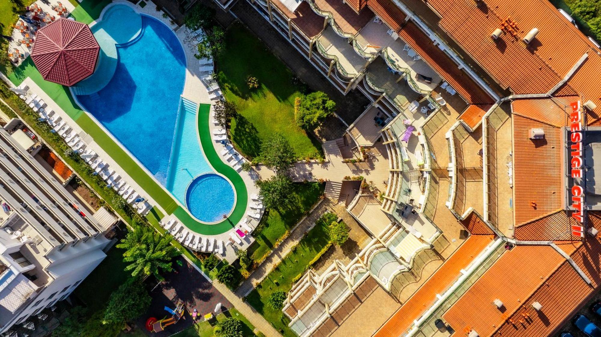Aparthotel Hotel Prestige City II Приморсько Екстер'єр фото