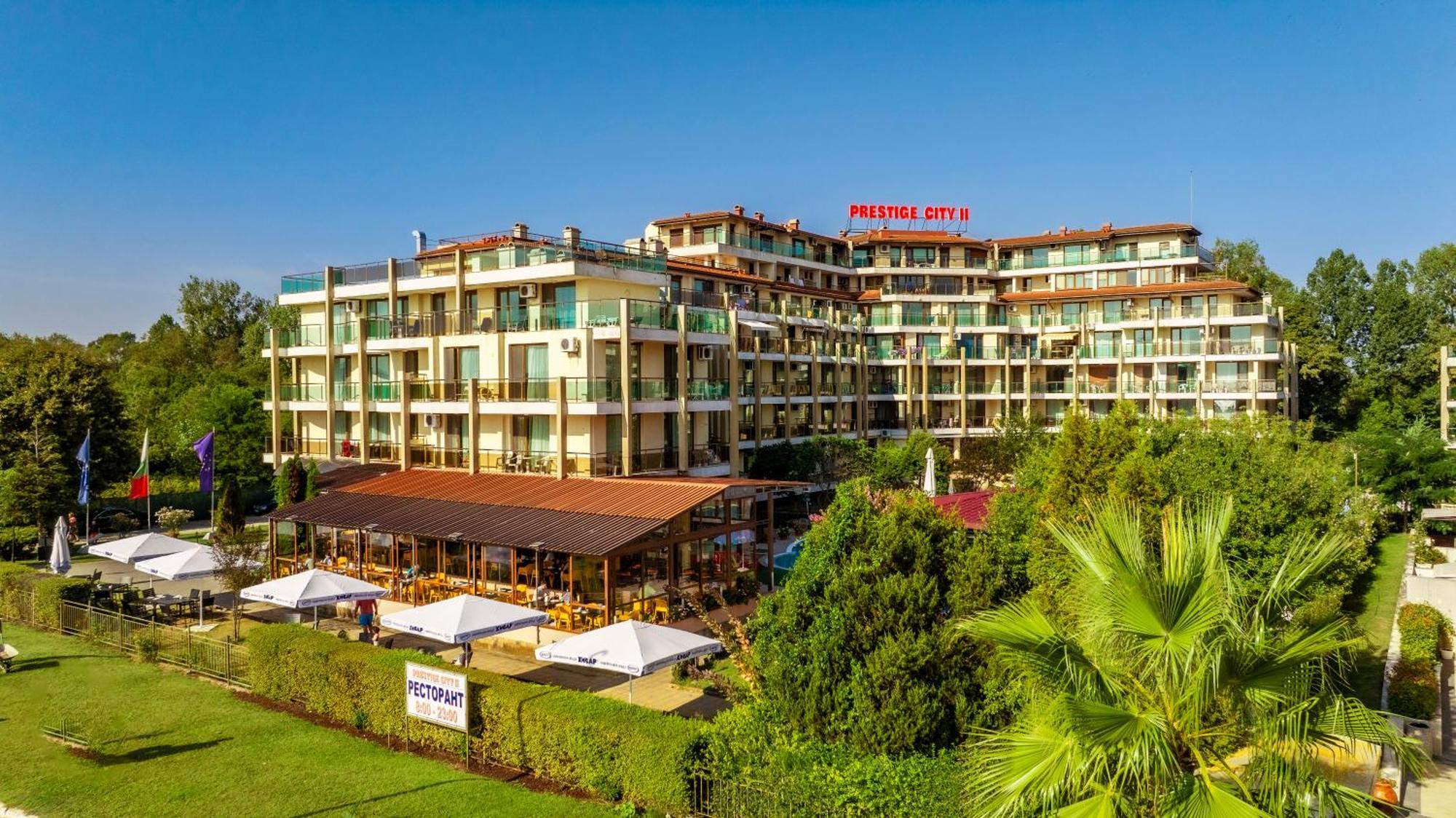 Aparthotel Hotel Prestige City II Приморсько Екстер'єр фото
