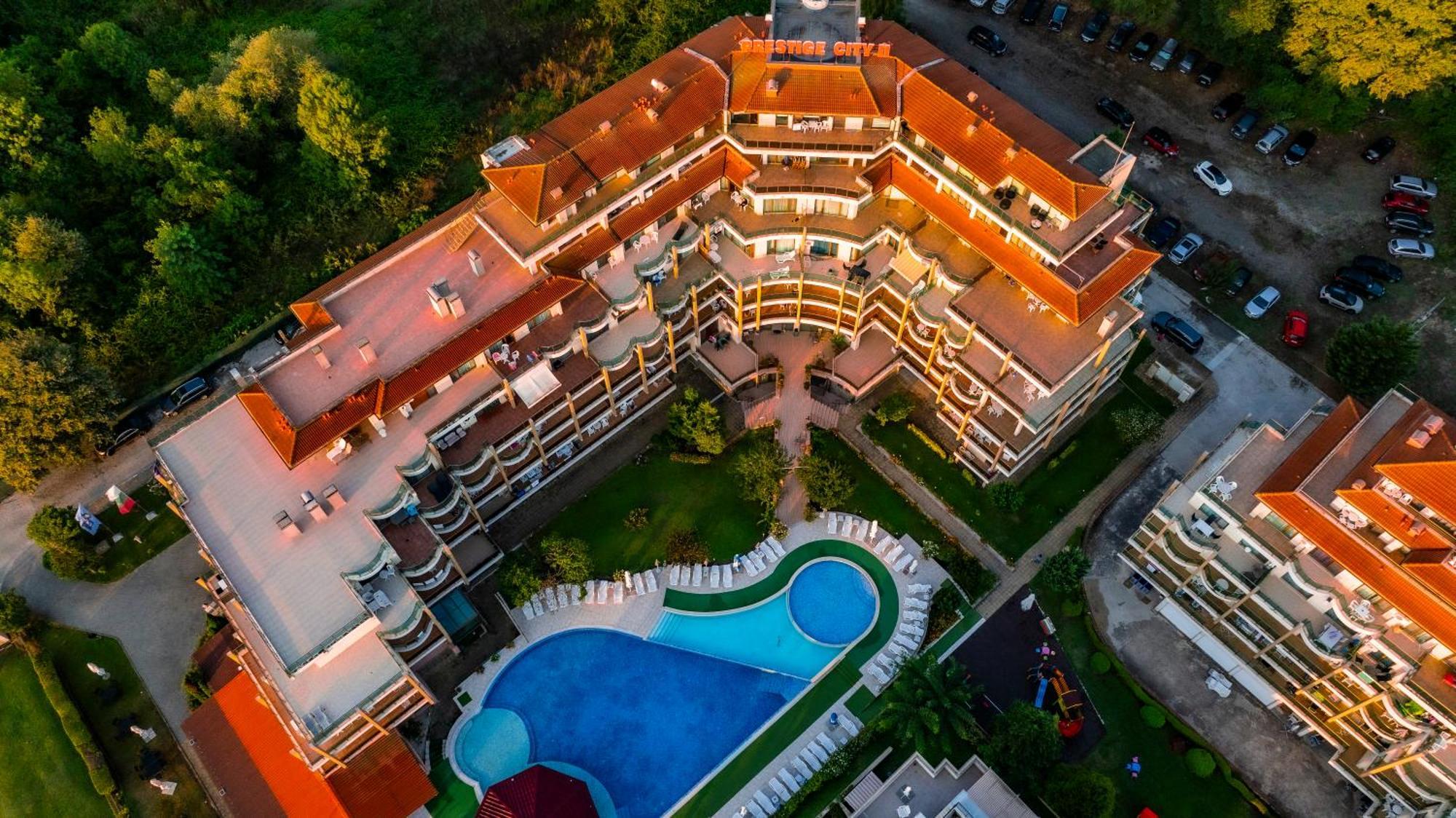 Aparthotel Hotel Prestige City II Приморсько Екстер'єр фото