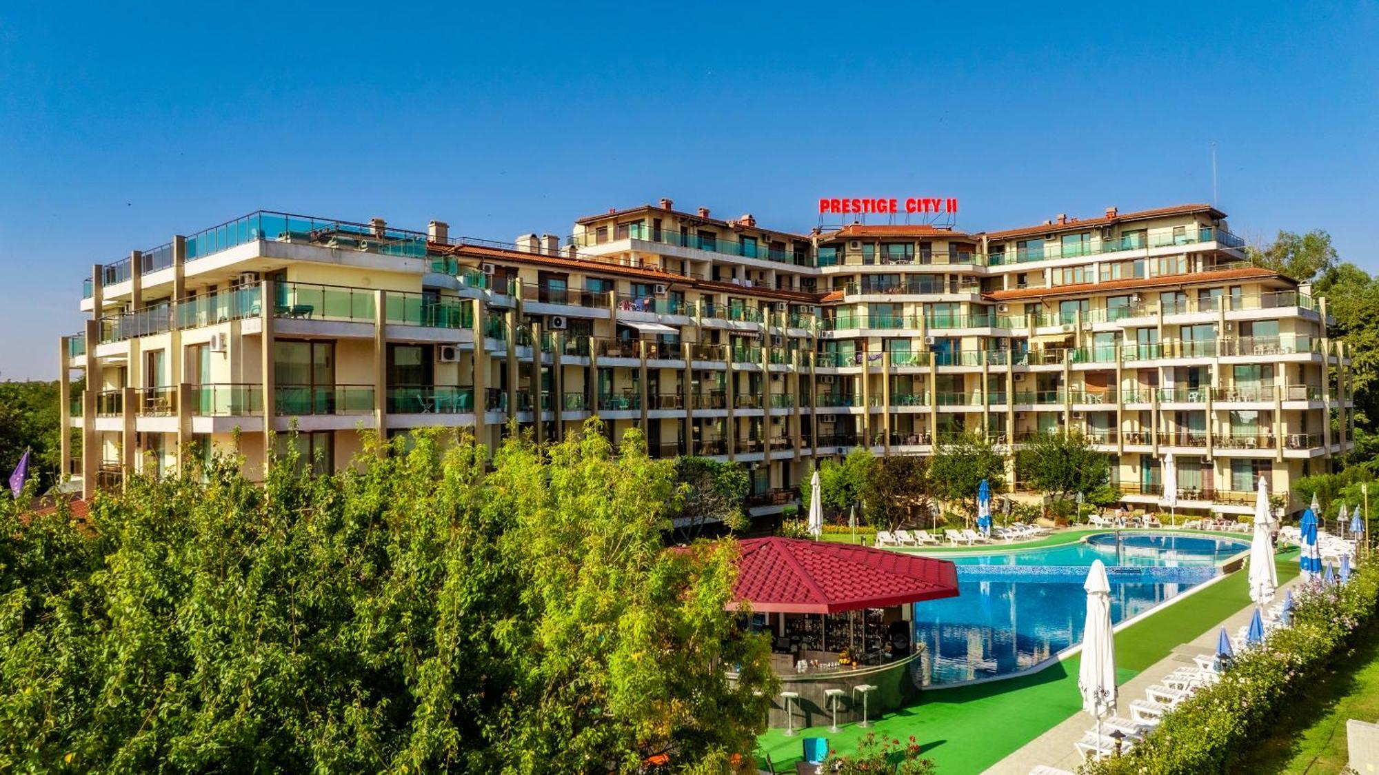 Aparthotel Hotel Prestige City II Приморсько Екстер'єр фото