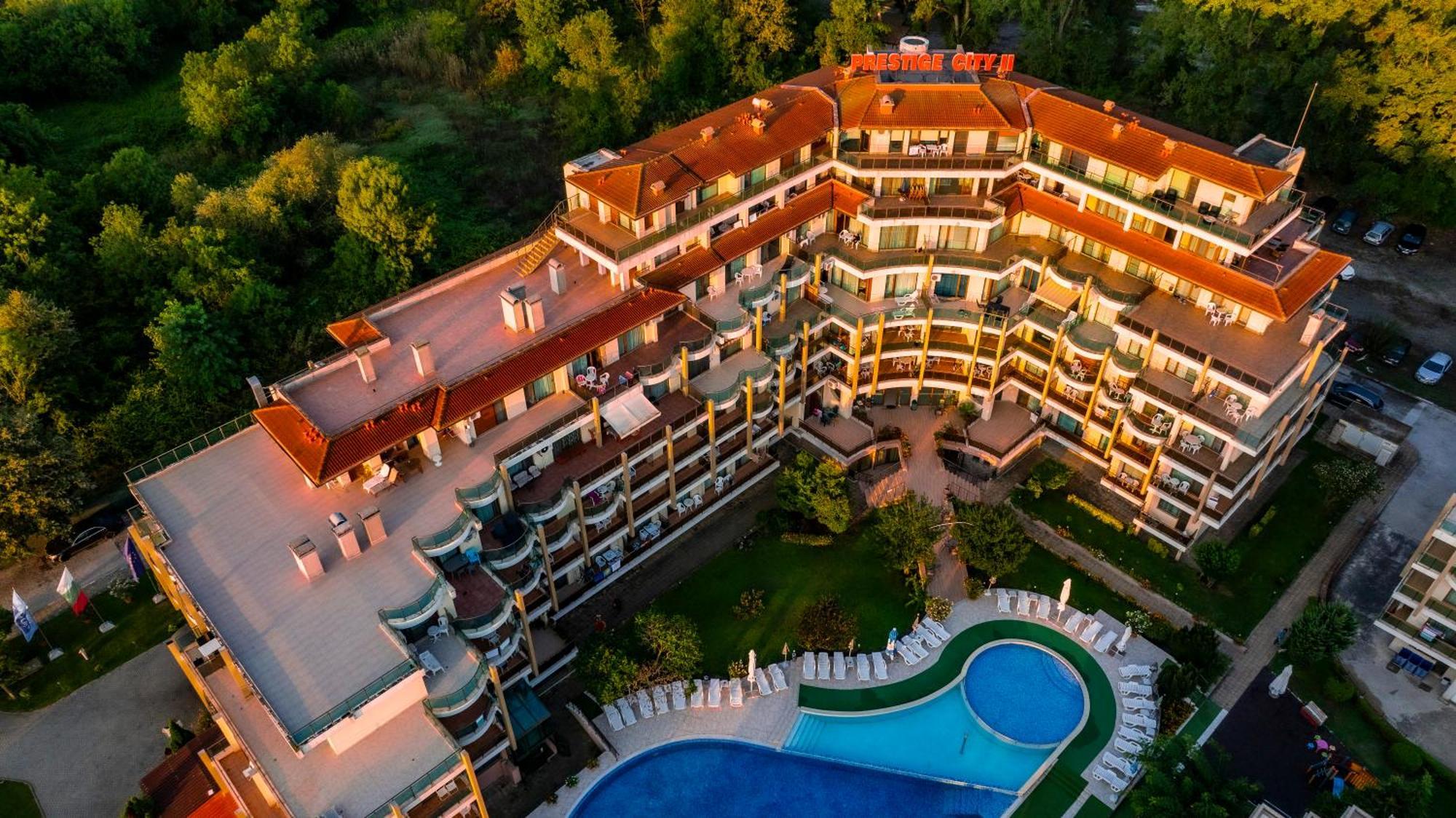 Aparthotel Hotel Prestige City II Приморсько Екстер'єр фото