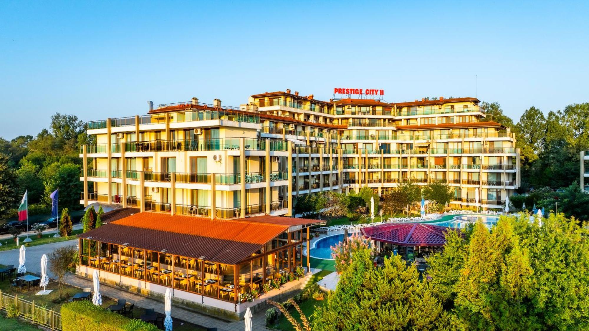 Aparthotel Hotel Prestige City II Приморсько Екстер'єр фото