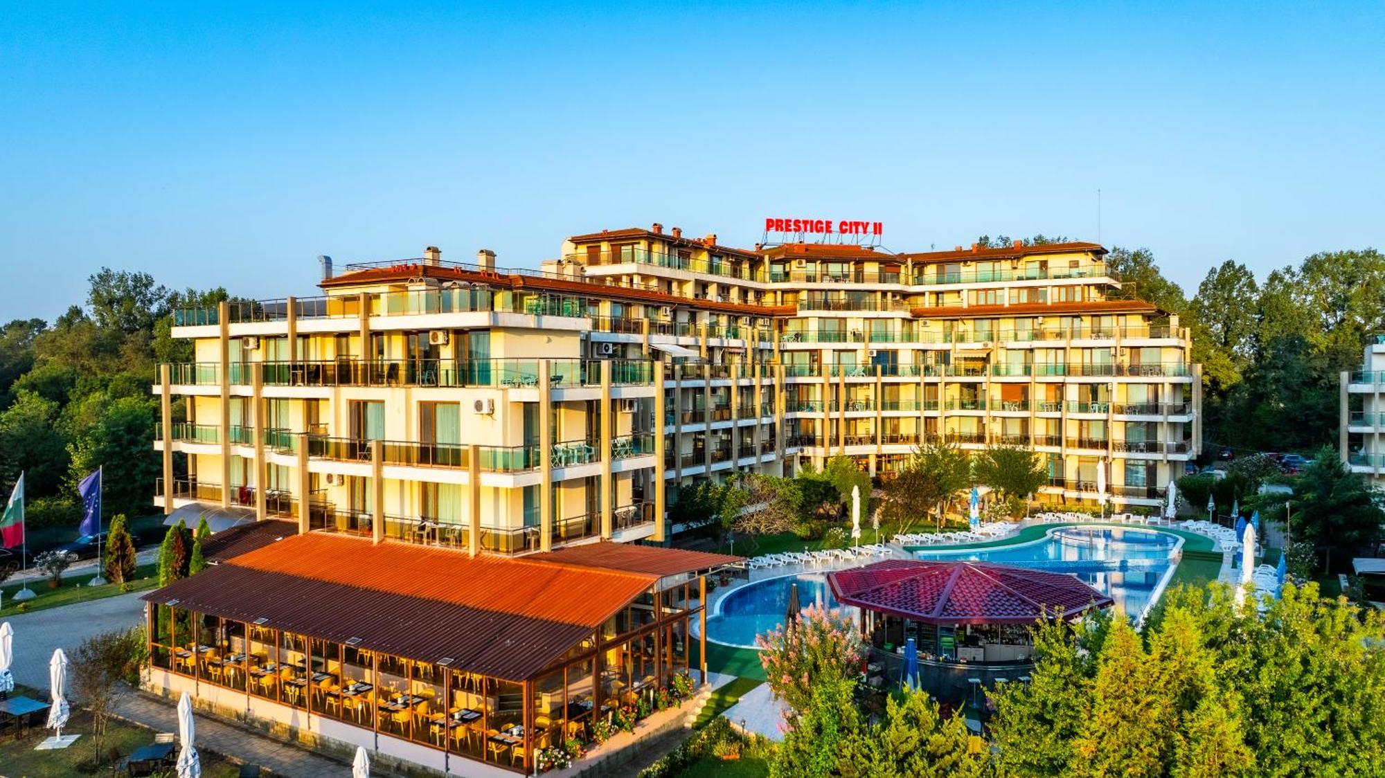 Aparthotel Hotel Prestige City II Приморсько Екстер'єр фото