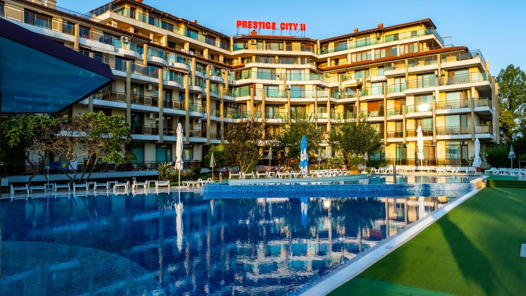 Aparthotel Hotel Prestige City II Приморсько Екстер'єр фото